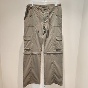 NWT Sz 14 PrAna Monarch Pants Convertible Hiking Cargo Utility Outdoors